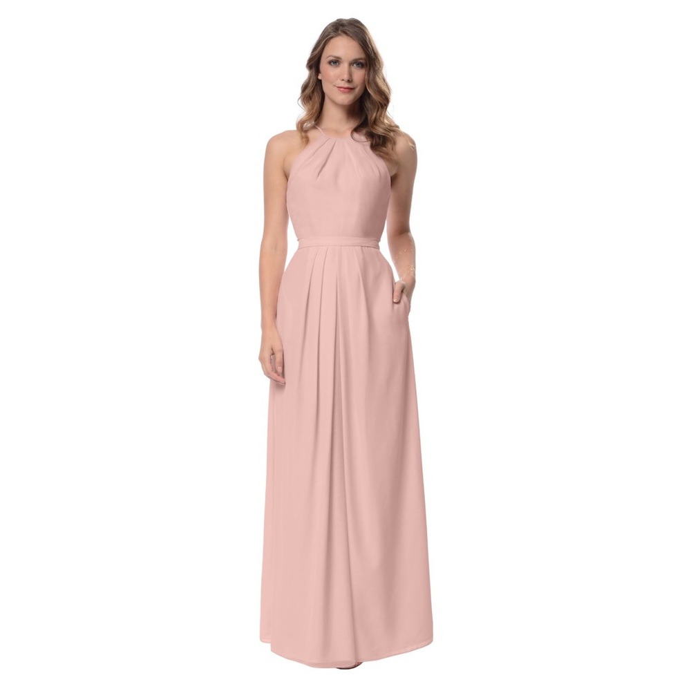 Weddington Way halter neckline bridesmaid dress